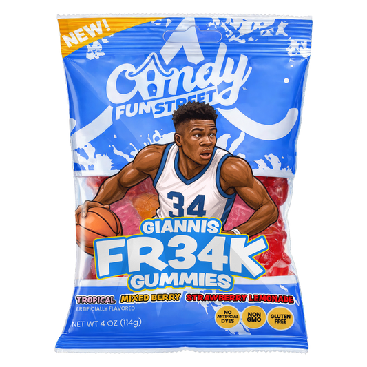 Giannis FR34K Gummies - Assorted Flavors, 4oz