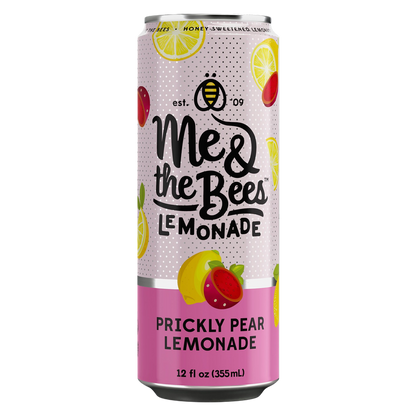 Me & The Bees Prickly Pear Lemonade 12oz Btl
