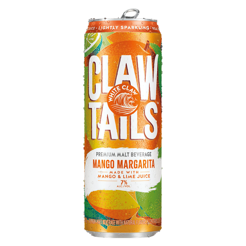 White Claw Clawtails Mango Margarita 19.2oz Can 7% ABV