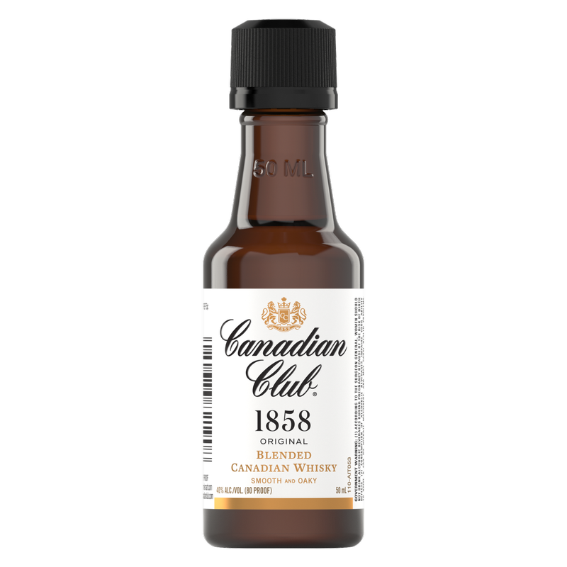 Canadian Club 1858 Canadian Whisky 50ml (80 proof)