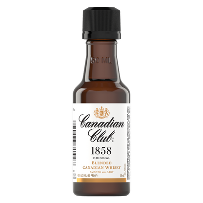 Canadian Club 1858 Canadian Whisky 50ml (80 proof)