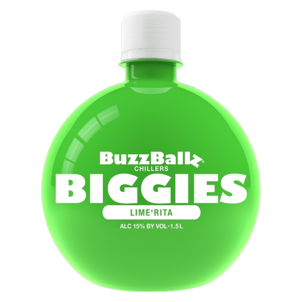 Buzzballz Biggies Chillers Lime 'Rita 1.5L 15% ABV
