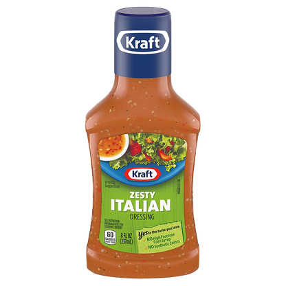 Kraft Zesty Italian Salad Dressing 8oz