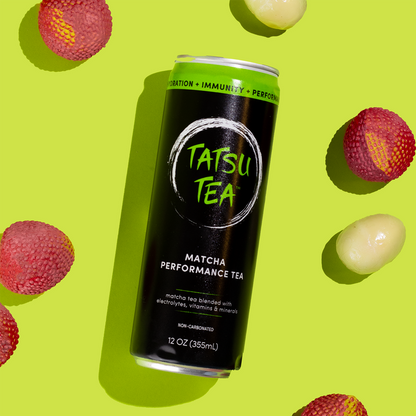 Tatsu Tea Matcha Performance Tea 12oz Can