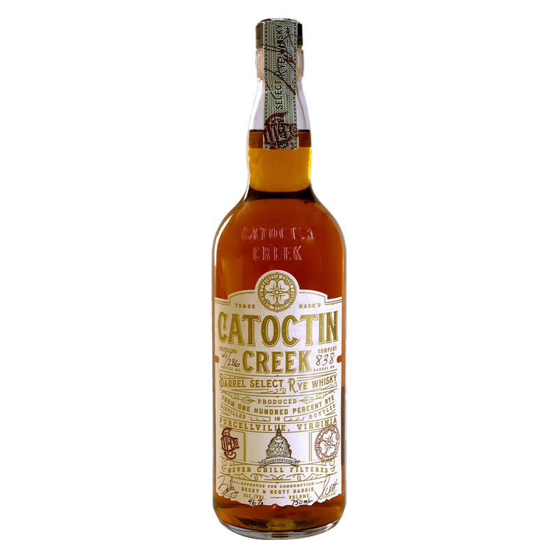 Catoctin Creek Rye Whiskey BevMo! Single Barrel 750ml