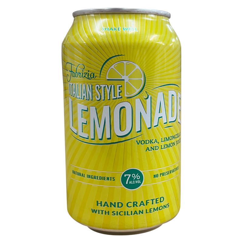 Fabrizia Italian Style Lemonade 4PK 355ML (14 Proof)