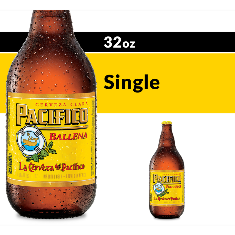 Pacifico 32oz Btl 4.4% ABV