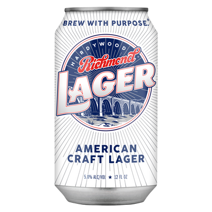 Hardywood Richmond Lager 12pk 12oz Can 5.0% ABV