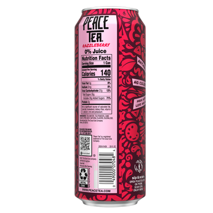 Peace Tea Razzleberry 23oz Can