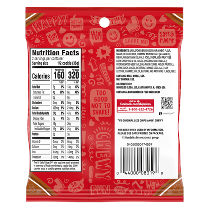 Chips Ahoy! Chewy Chocolate Brownie, 2.5oz