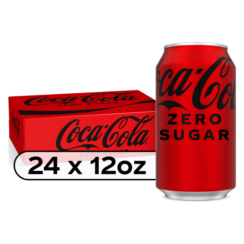 Coca-Cola Zero Sugar 24pk 12oz Can