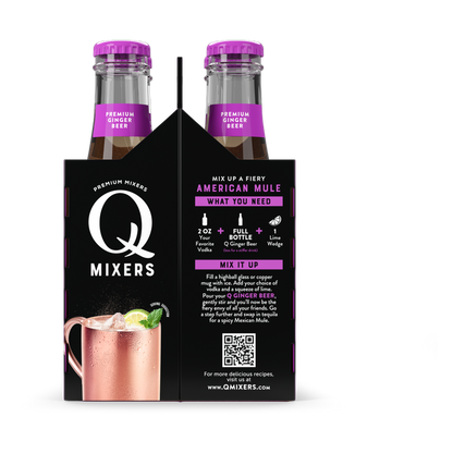 Q Mixers Ginger Beer 4pk 6.7oz Btl