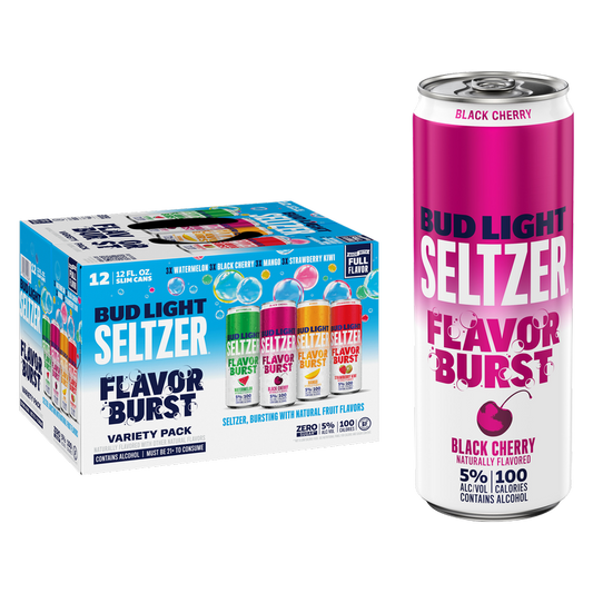 Bud Light Hard Seltzer Flavor Burst Variety Pack 12pk 12oz Slim Cans 5 % ABV