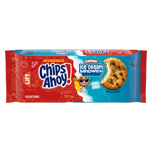 CHIPS AHOY! Chewy Ice Cream Sandwhich, 9.9oz