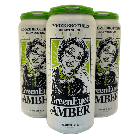Booze Brothers Brewing Co. Green Eyed Amber (4PKC 16 OZ)