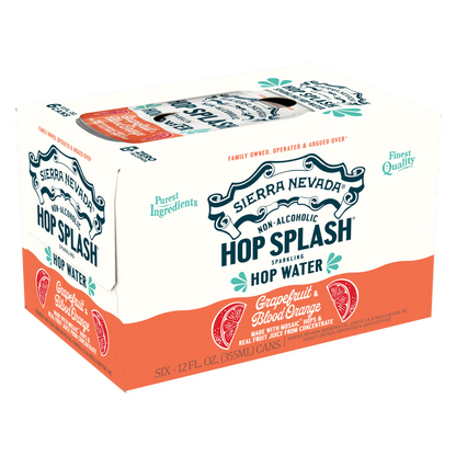 Sierra Nevada Hop Splash Citrus Sparkling Water 6PKC