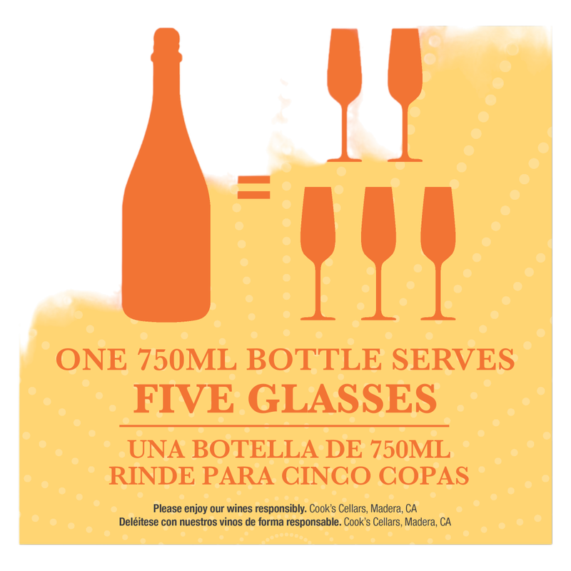 Cook's Mango Mimosa Sparkling Wine 750ml 10% ABV