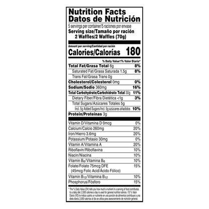 Kellogg's Eggo Blueberry Waffles 10ct