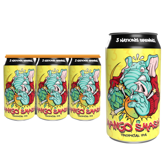 3 Nations Mango Smash 6pk 12oz Can 6.9% ABV