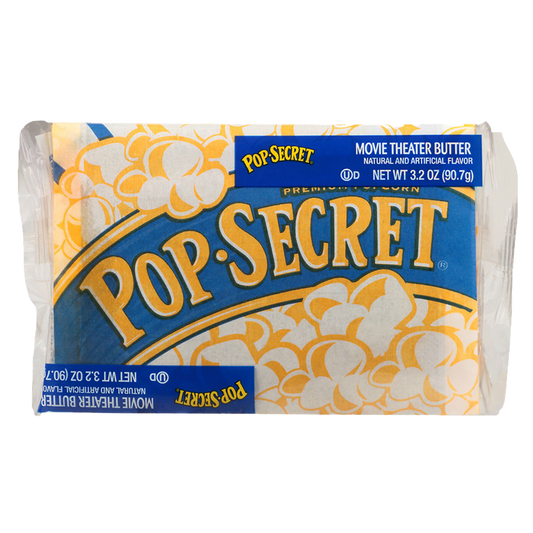 Pop Secret Movie Theater Butter Popcorn 3.2oz