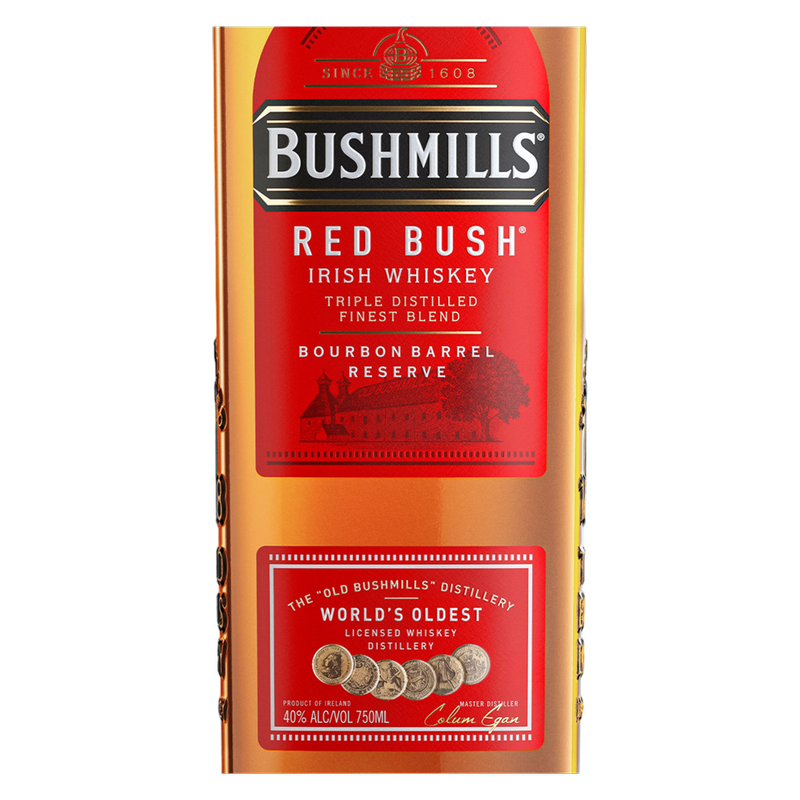 Bushmills Red Bush Irish Whiskey 750ml (80 Proof)