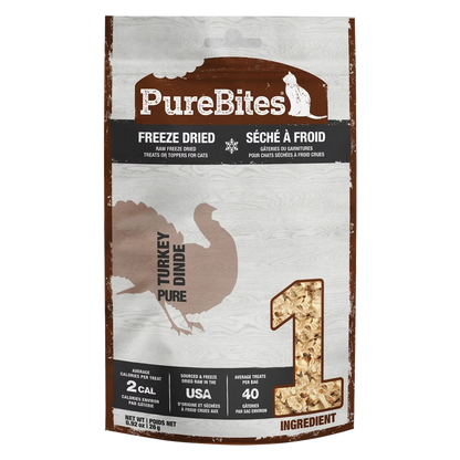 PureBites Turkey Cat Treats 0.92 oz