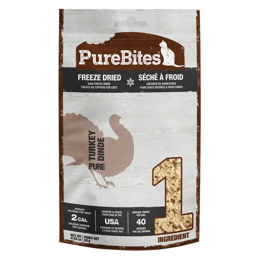 PureBites Turkey Cat Treats 0.92 oz