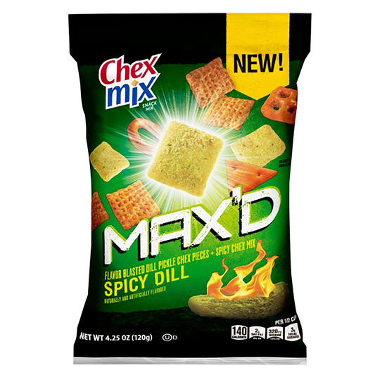 Chex Mix Max'd Spicy Dill Snack Mix 4.25oz