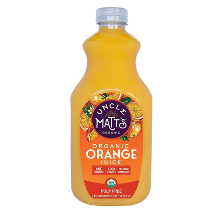 Uncle Matt's Pulp Free Orange Juice 52oz Btl