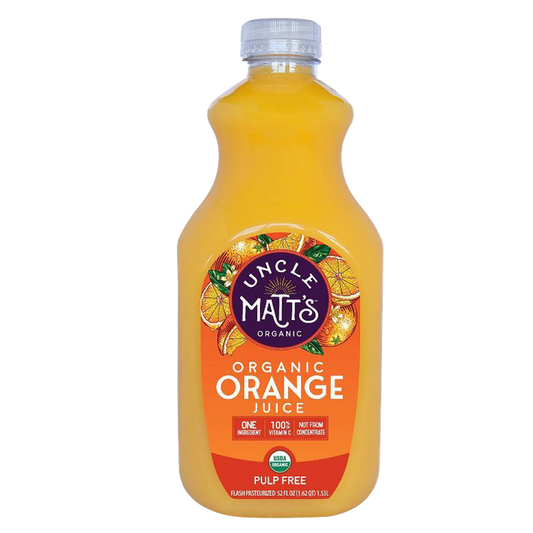 Uncle Matt's Pulp Free Orange Juice 52oz Btl