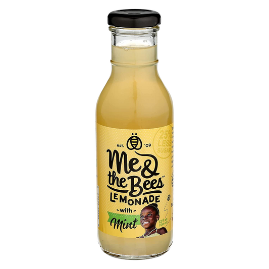 Me & The Bees Mint Lemonade with Honey and Flaxseed 12oz