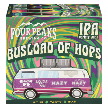 Four Peaks Busload of Hops Variety Pack 12pk 12oz Bottles