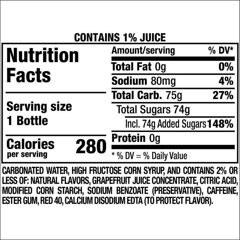 Squirt Ruby Red 20oz Btl