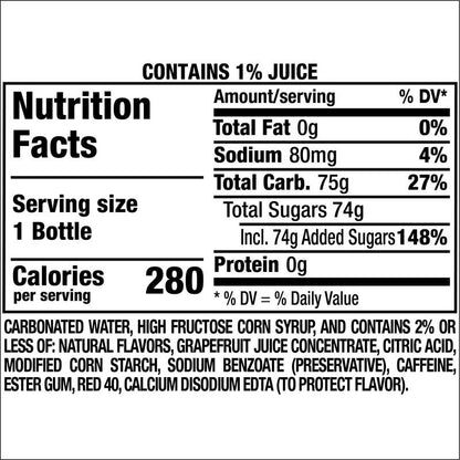 Squirt Ruby Red 20oz Btl