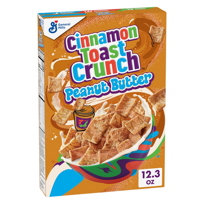 General Mills Cinnamon Toast Crunch Peanut Butter Cereal 12.3oz