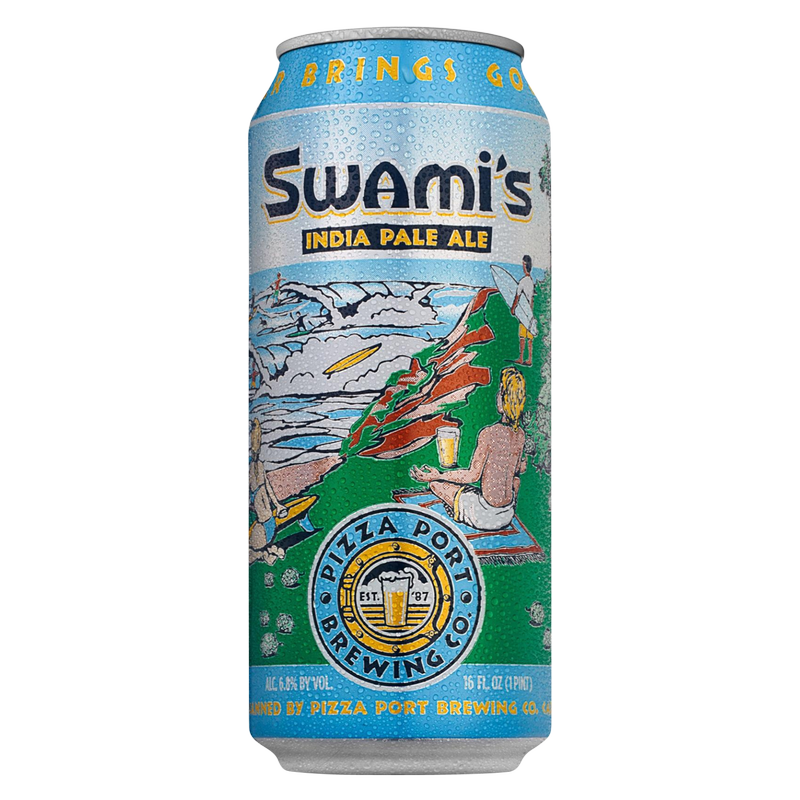 Pizza Port Swami's IPA 6pk 16oz Can 6.8% ABV