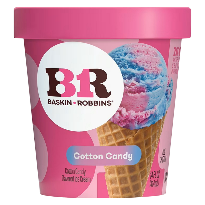Baskin Robbins Cotton Candy Ice Cream
