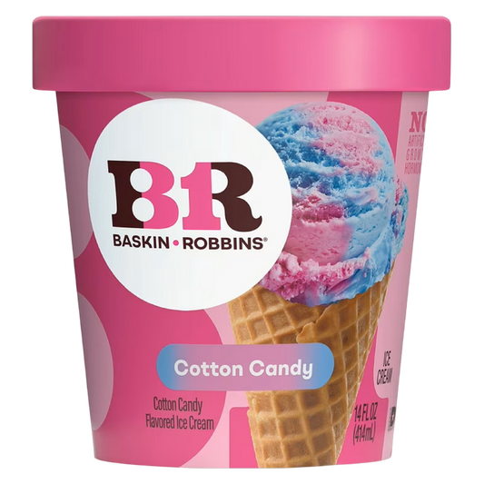 Baskin Robbins Cotton Candy Ice Cream
