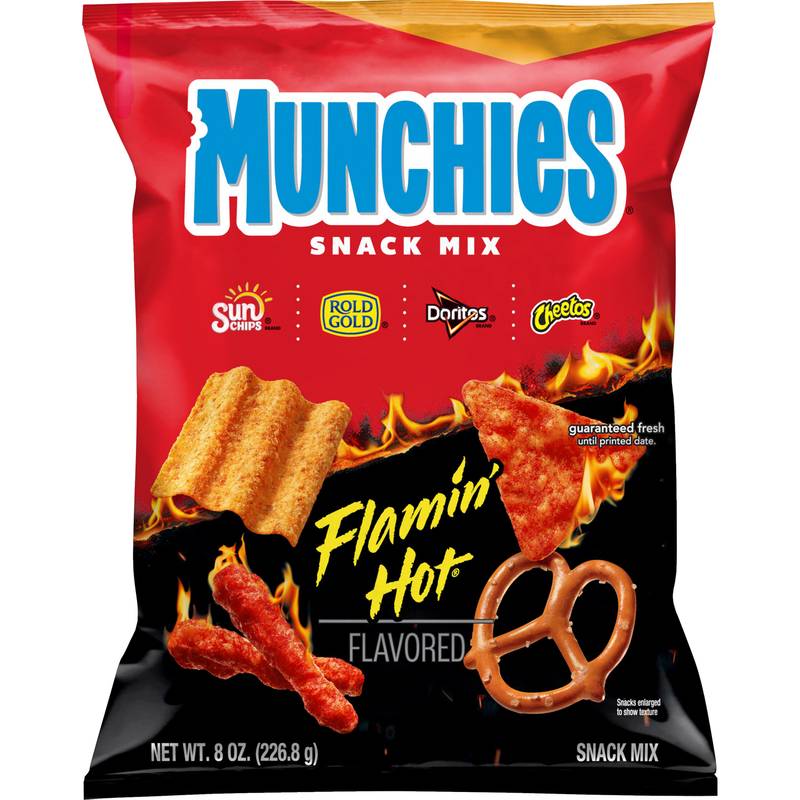 Munchies Flamin' Hot Snack Mix 8oz