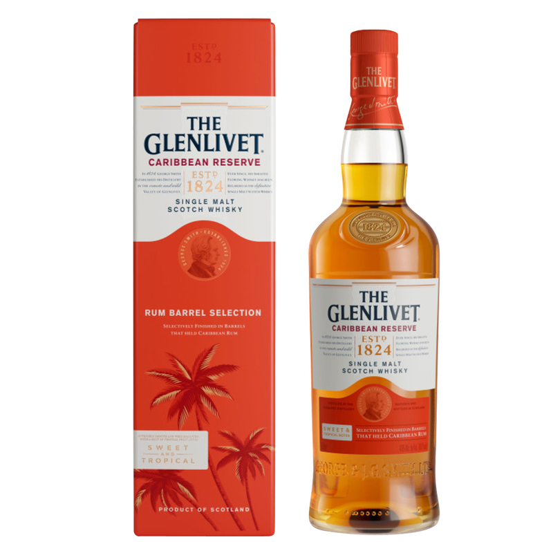 Glenlivet Caribbean Reserve 750ml (80 Proof)
