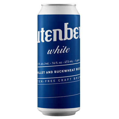 Glutenberg White Ale Gluten Free 4pk 16oz Can