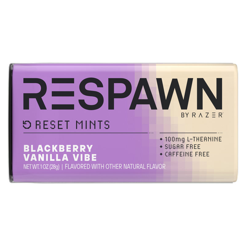 5 Gum Respawn Blackberry Vanilla Mints, 1oz