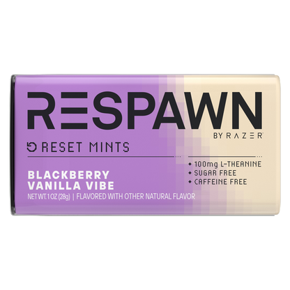 5 Gum Respawn Blackberry Vanilla Mints, 1oz