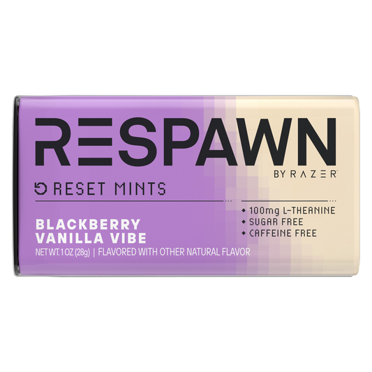5 Gum Respawn Blackberry Vanilla Mints, 1oz