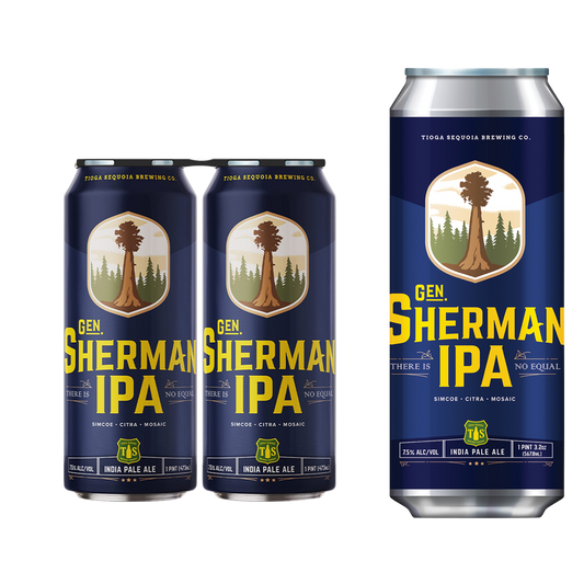 Tioga-Sequoia Brewing General Sherman IPA 4pk 16oz Can