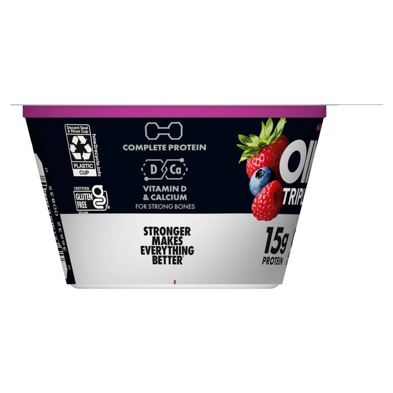 Oikos Triple Zero Mixed Berry Yogurt - 5.3oz