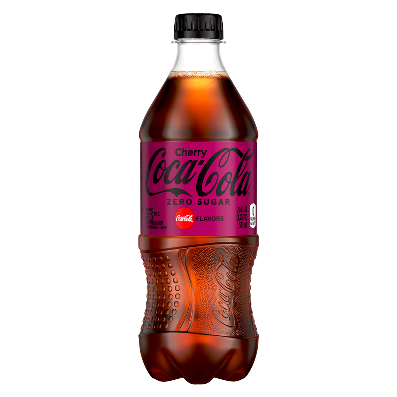 Coca-Cola Zero Sugar Cherry 20oz Btl