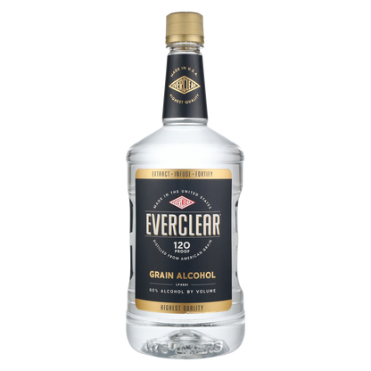 Everclear 120 Grain Alcohol 1.75L (120 Proof)