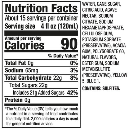 Mr & Mrs T Margarita Mix 1.75L Btl