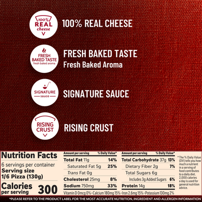 DiGiorno Frozen Rising Crust Pepperoni Pizza, 27.5oz